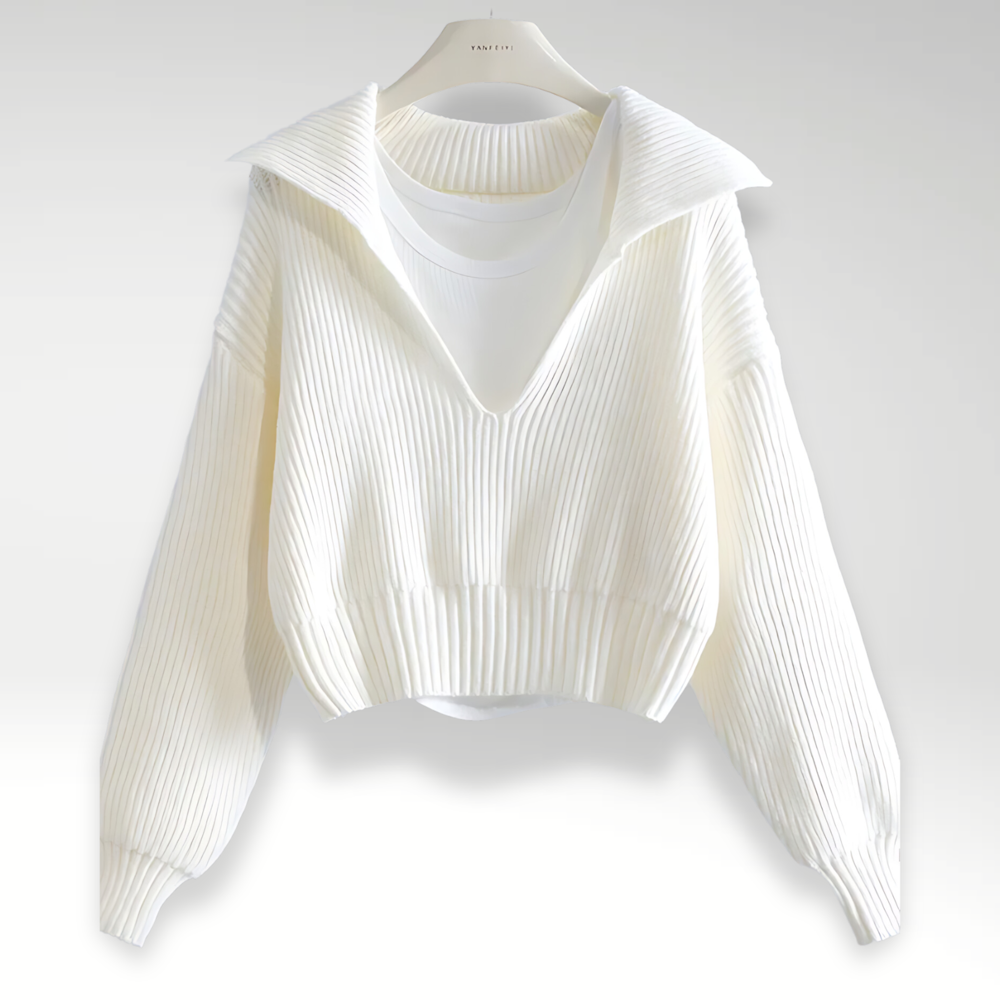 Evoque™ | Versatile Ribbed Knit Cardigan