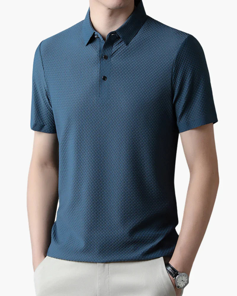 Beyond Chic | BARI SILK POLO (Anti-Wrinkle)