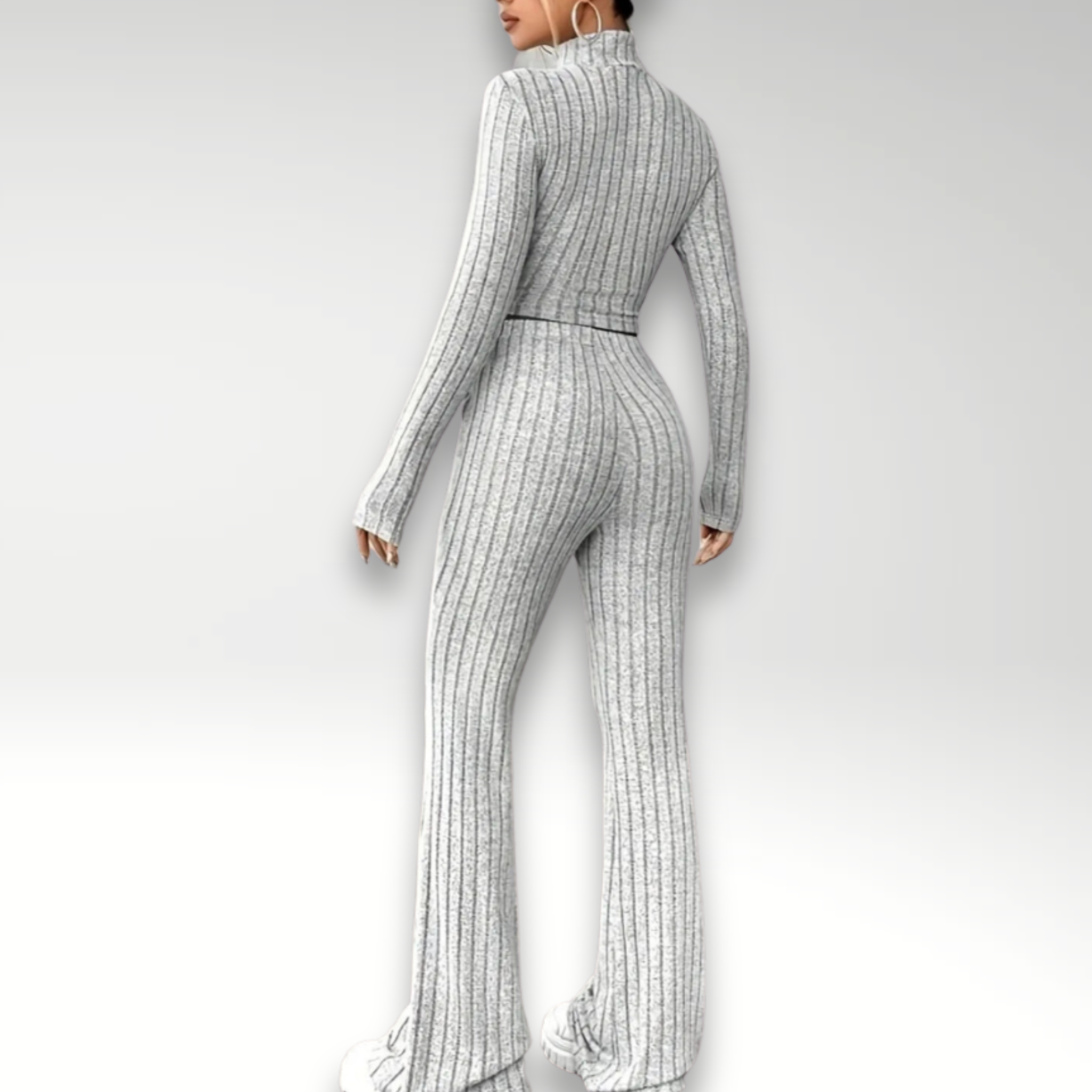 Evoque™ | Ribbed Knit Loungewear Set