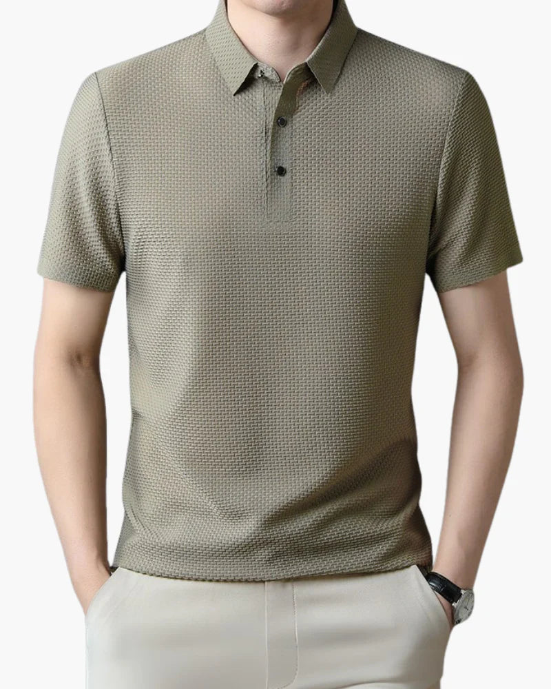 Beyond Chic | BARI SILK POLO (Anti-Wrinkle)