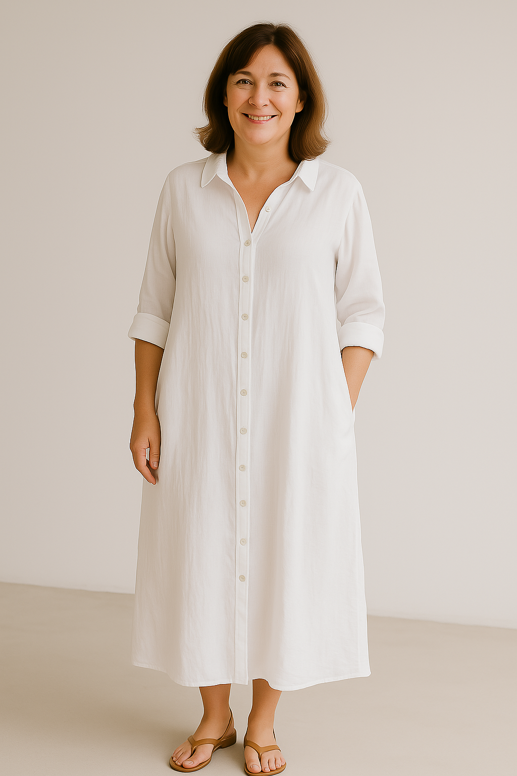 Beyond Chic | Cotton dress