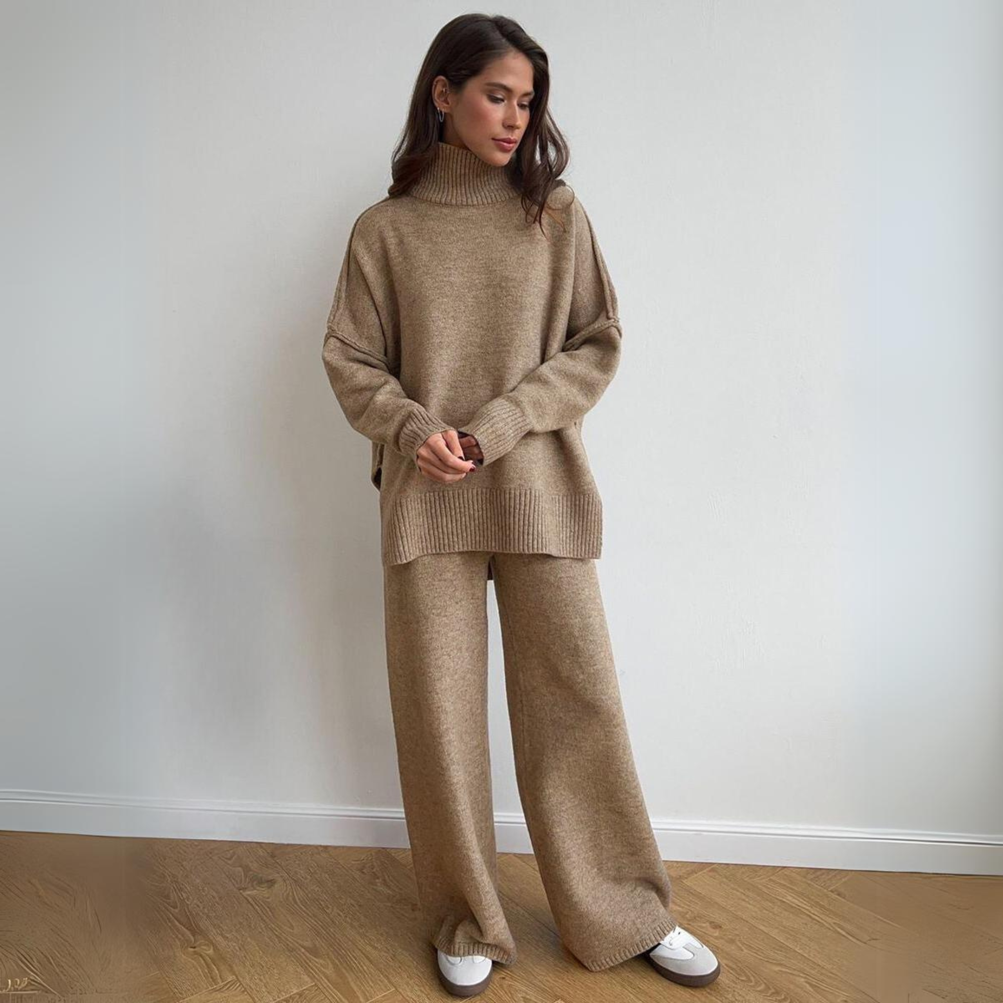 Evoque™ | Lily Turtleneck Knit Set