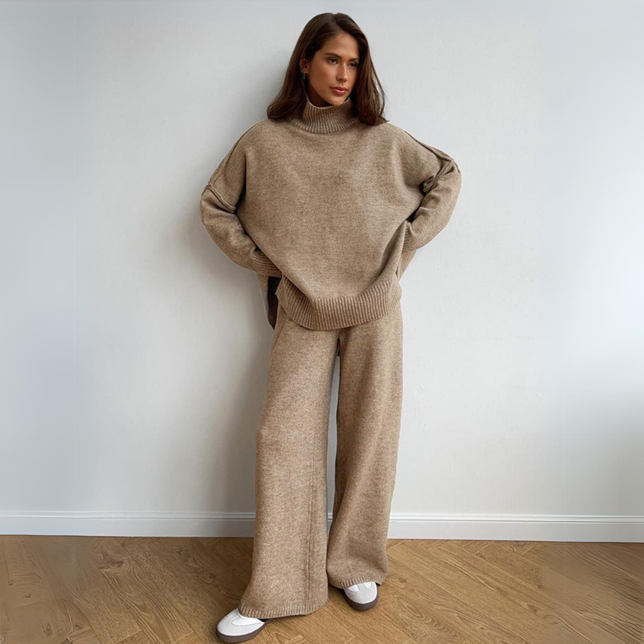 Evoque™ | Lily Turtleneck Knit Set