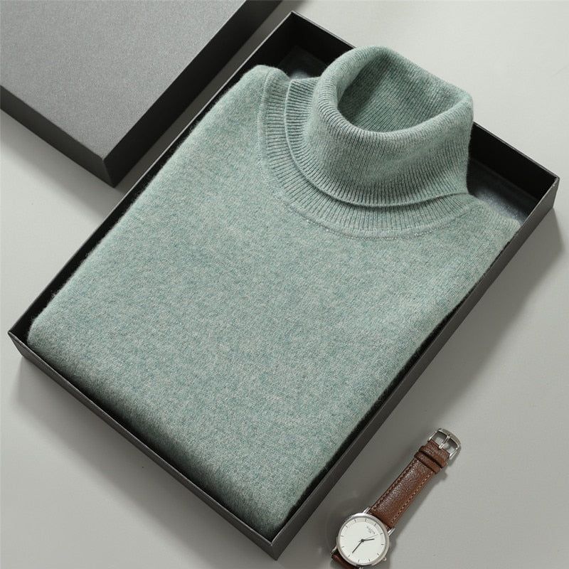 Emil™ | High Collar Cashmere Sweater