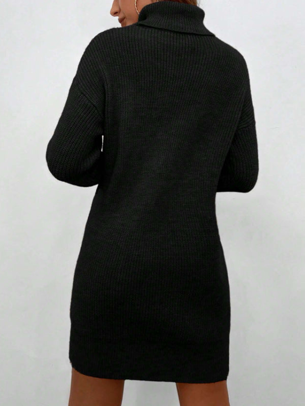 Evoque™ | Viral Turtleneck Dress