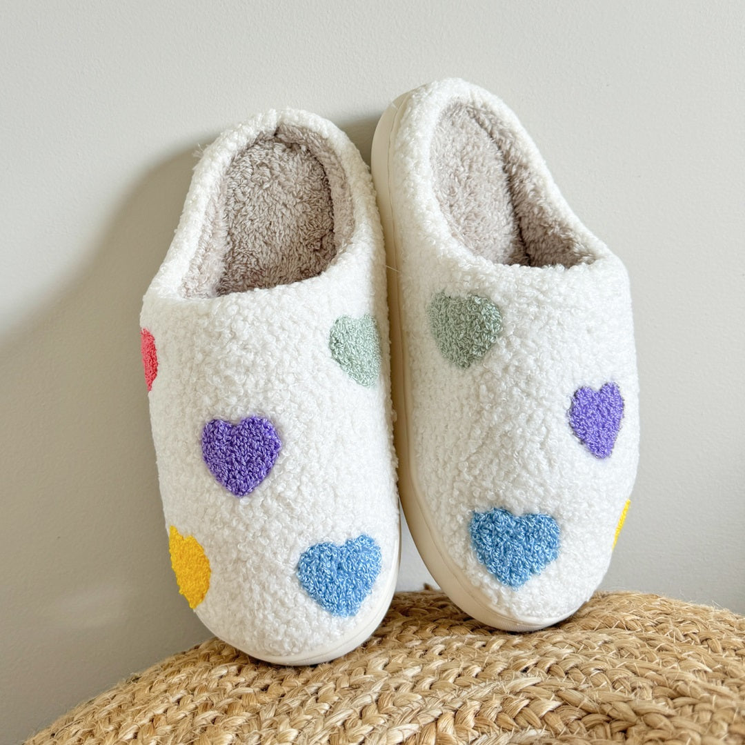 Evoque™ | Colourful Heart Slippers