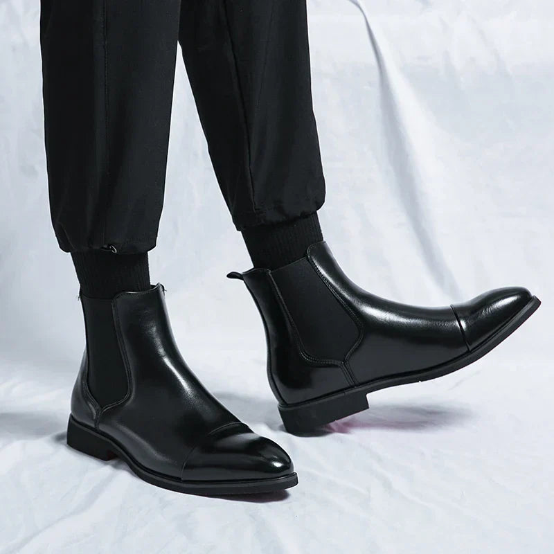 Duke | Genuine Leather Chelsea Boots