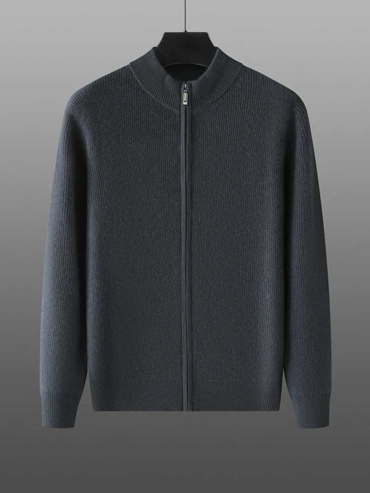 Evoque™ | Classic Cashmere Mock Neck Men’s Pullover