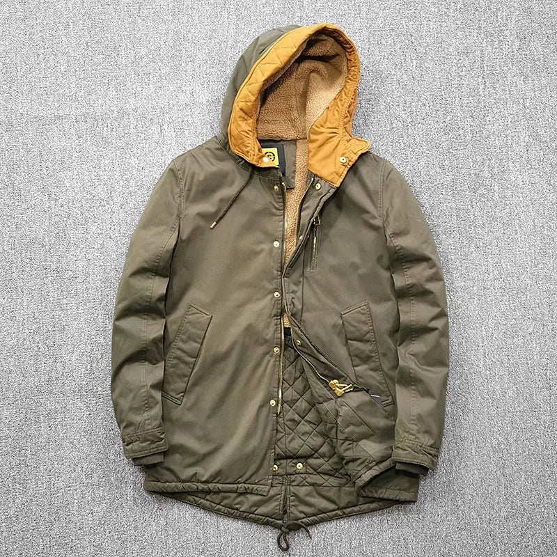 Asher - Nordic Hooded Fleece Jacket