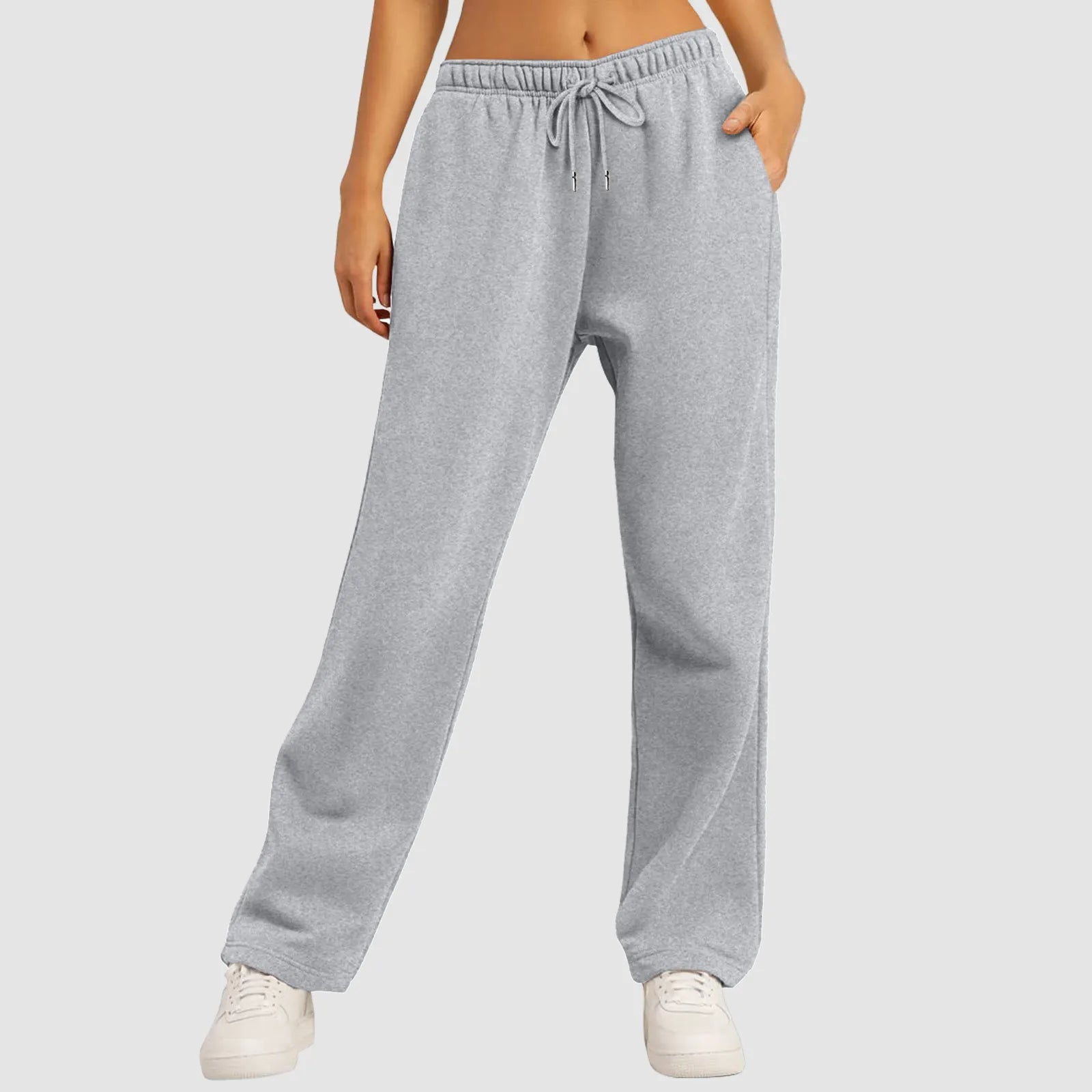 Evoque™ | Wide Leg Relaxed Fit Joggers