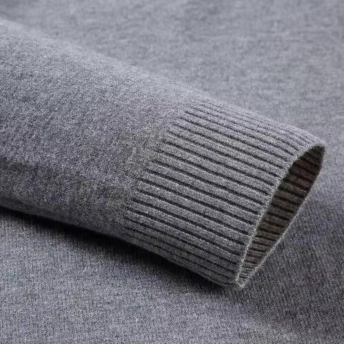 Evoque™ | 100% Cashmere Turtleneck Sweater