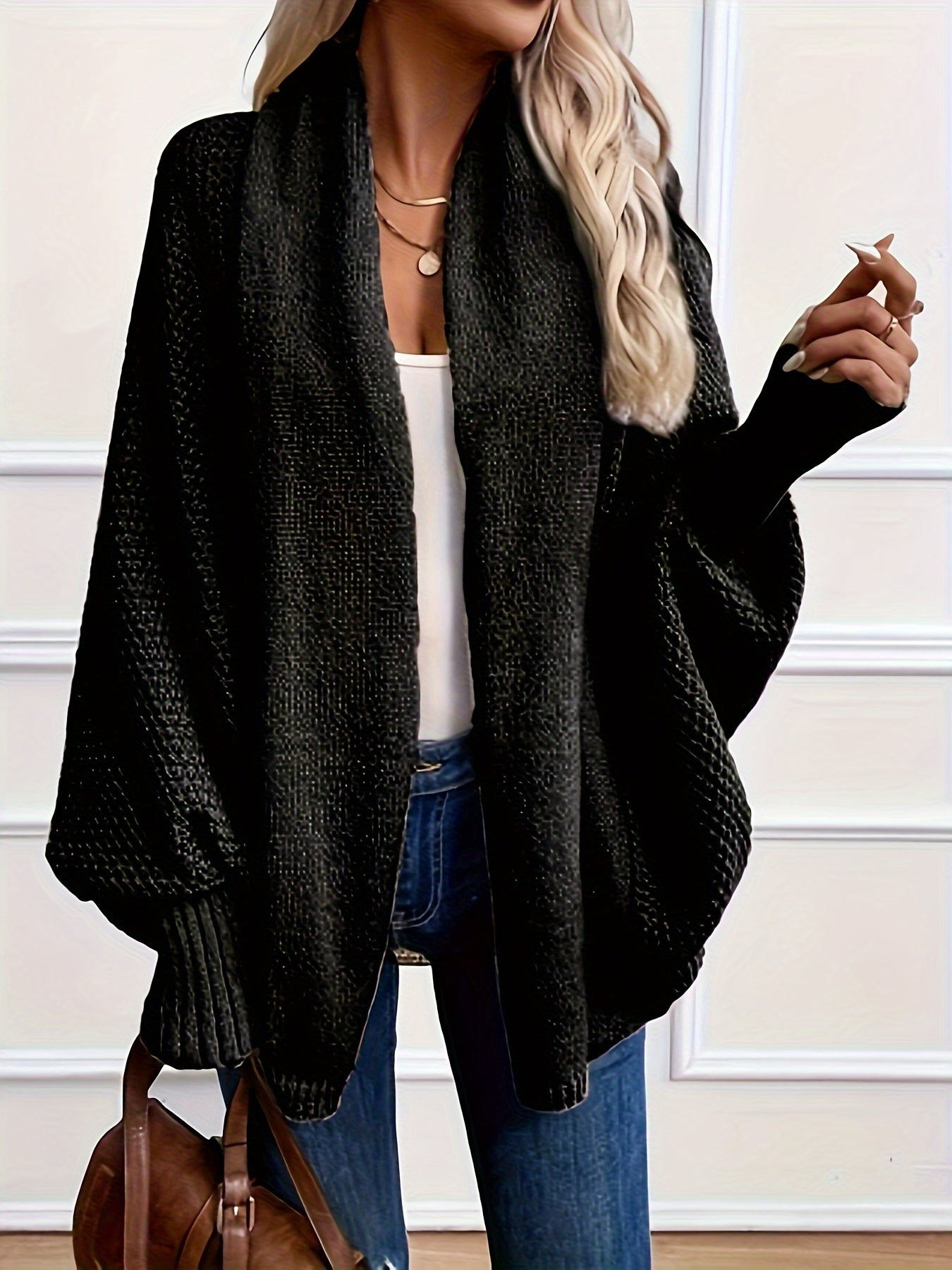 Evoque™ | Cozy Shawl Knit Cardigan